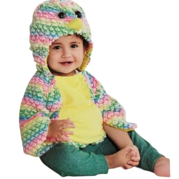 Infant OSTRICH Bird Halloween Costume 6-12 Months Pullover Warm NEW Hyde Eek - Picture 1 of 5